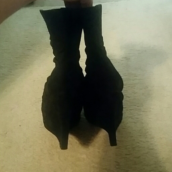 COPY - Enzo Angiolini preowned black wedge boots - Picture 4 of 4